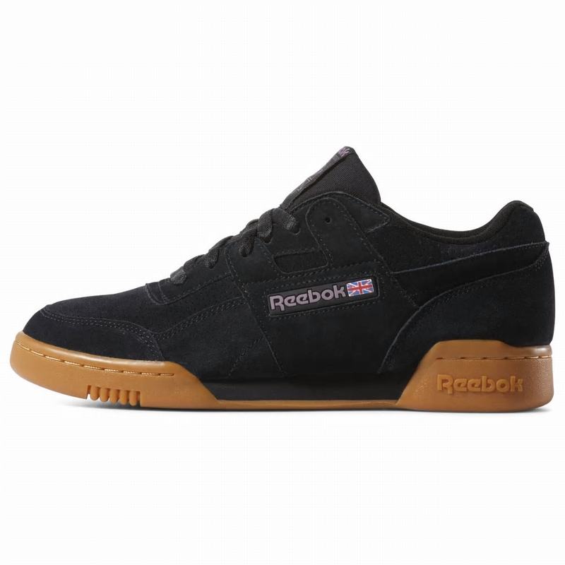 Reebok Workout Plus Mu Tenisky Panske - Čierne/Nachový RW6185ZE